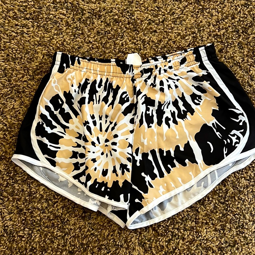 Tie Dye Varsity Shorts